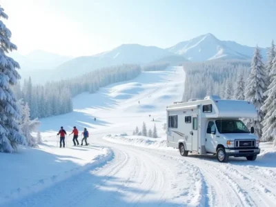 Kamperem na narty – Przewodnik po zimowym caravaningu